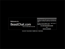 Tablet Screenshot of beastchat.com